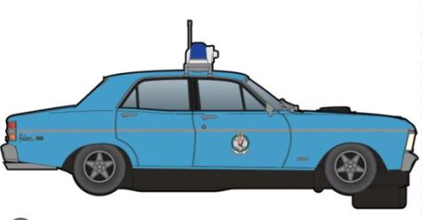 PREORDER 1:32 Scalextric Ford XY Police Car - NSW