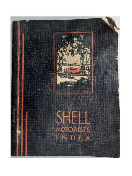 Shell Motorists' Index Vintage Booklet The Shell Company of Australia LTD 128pg