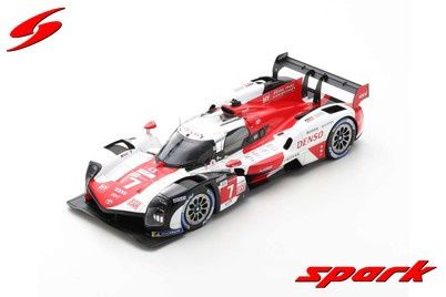 1:18 Spark Model TOYOTA GR010 HYBRID No.7 TOYOTA GAZOO Racing Winner 24H Le Mans 2021 M. Conway - K. Kobayashi - J. M. Lòpez