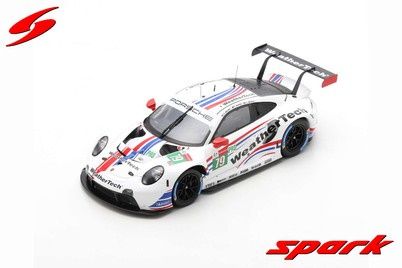 1:18 Spark Models Porsche 911 RSR-19 No.79 WeatherTech Racing 24H Le Mans 2021 C. MacNeil - E. Bamber - L. Vanthoor