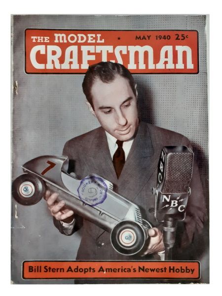 The Model Craftsman Vol 8 No 12 May 1940 Model DIY Ships, Cars, Planes Magazine