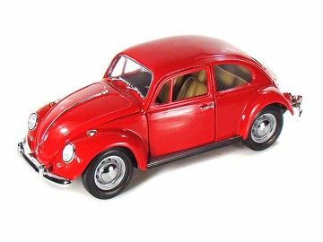 1:18 Road Signatures - Deluxe Edition - 1967 Volkswagen Beetle Red