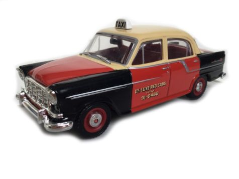 1:43 Trax Aussie Taxi Series 1958 Holden FC Sedan - De-Luxe Red Cabs - TR13D