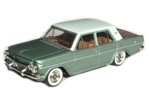 1:43 Trax 1963 Holden EH Premier - Valley Mist Green/Fowlers Ivory -TR5D