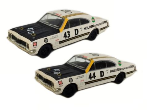 1969 1:43 Trax Bathurst Winning HDT Holden HT Monaro GTS #43D & #44D 