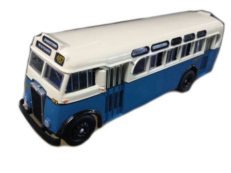 1:76 TRUX - 1952 Leyland Tiger OPS2 Single Deck Bus - Route 487 - TX7