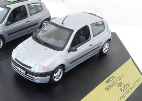 1:43 Vitesse Renault Clio II 1996 Boreal Light Metalic Grey